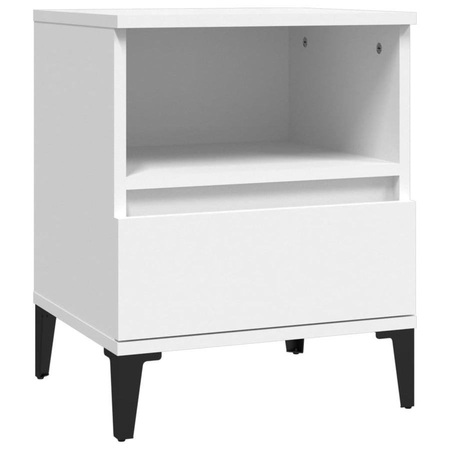 Nachtkastjes 2 St 40X35X50 Cm Wit
