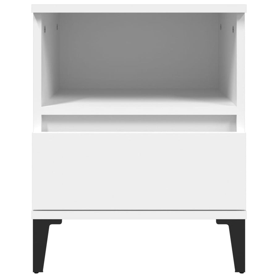 Nachtkastjes 2 St 40X35X50 Cm Wit