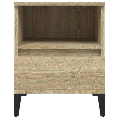 Nachtkastje 40X35X50 Cm Sonoma Eikenkleurig