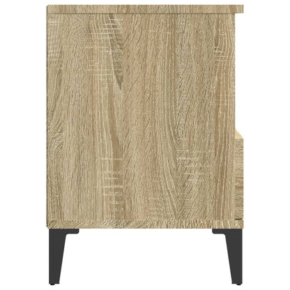 Nachtkastje 40X35X50 Cm Sonoma Eikenkleurig