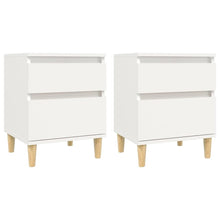 Nachtkastjes 2 St 40X35X50 Cm Wit