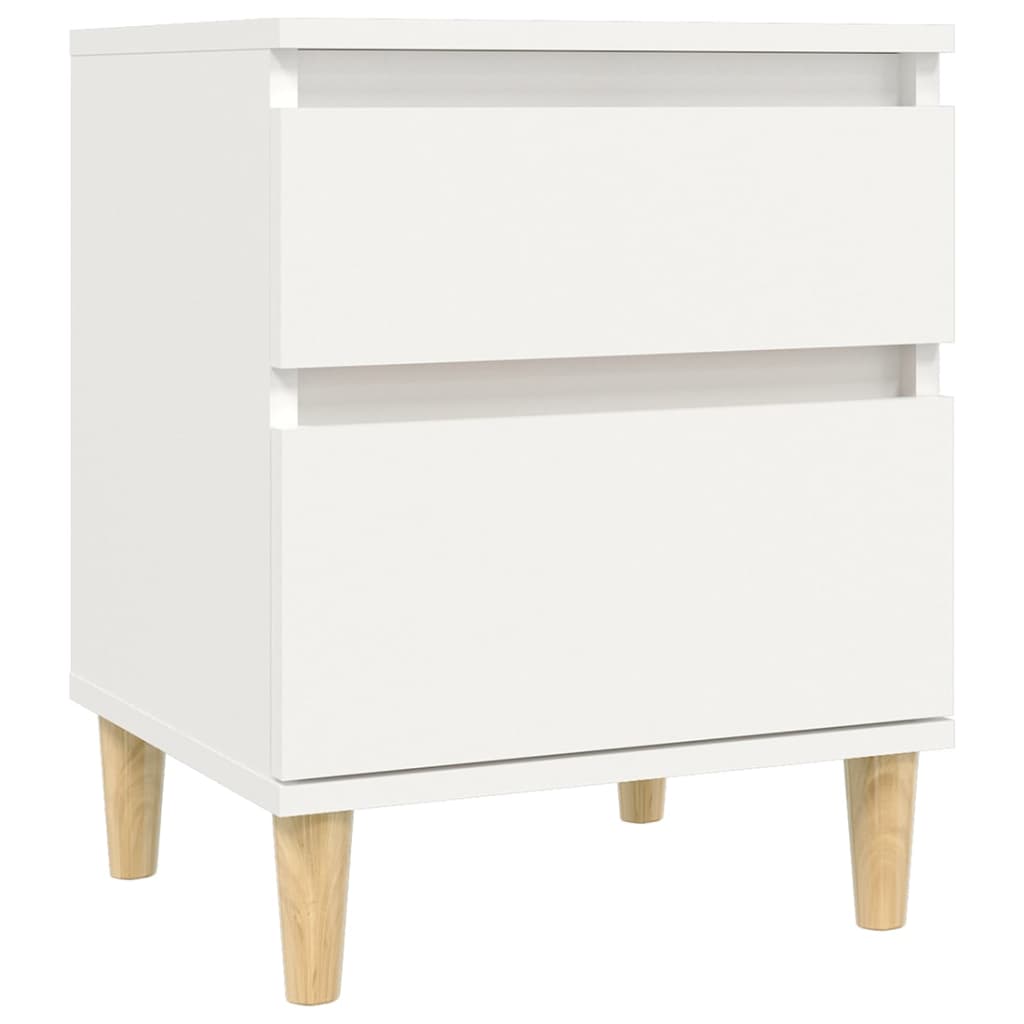 Nachtkastjes 2 St 40X35X50 Cm Wit