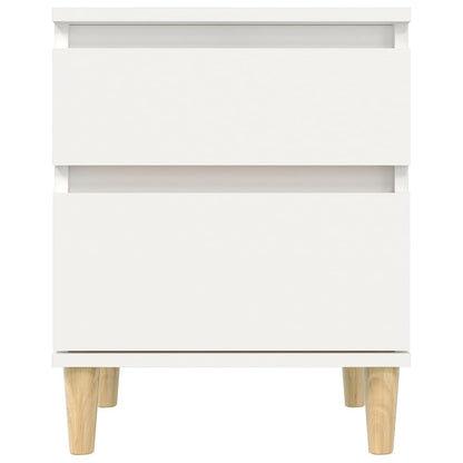 Nachtkastjes 2 St 40X35X50 Cm Wit