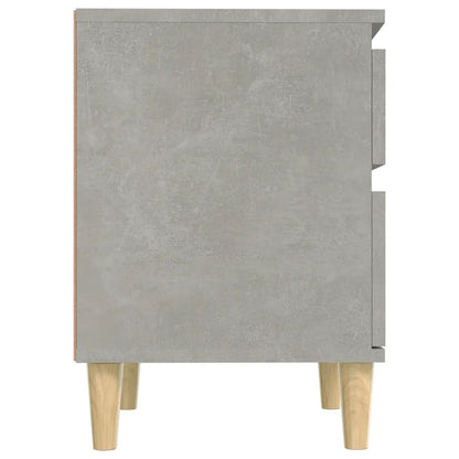 Nachtkastje 40X35X50 Cm Betongrijs