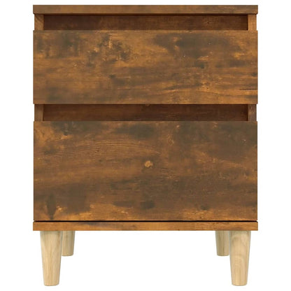 Nachtkastjes 2 St 40X35X50 Cm Gerookt Eikenkleurig