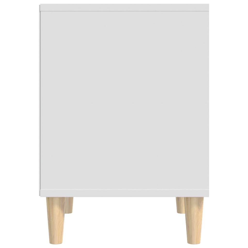 Nachtkastjes 2 St 40X35X50 Cm Wit
