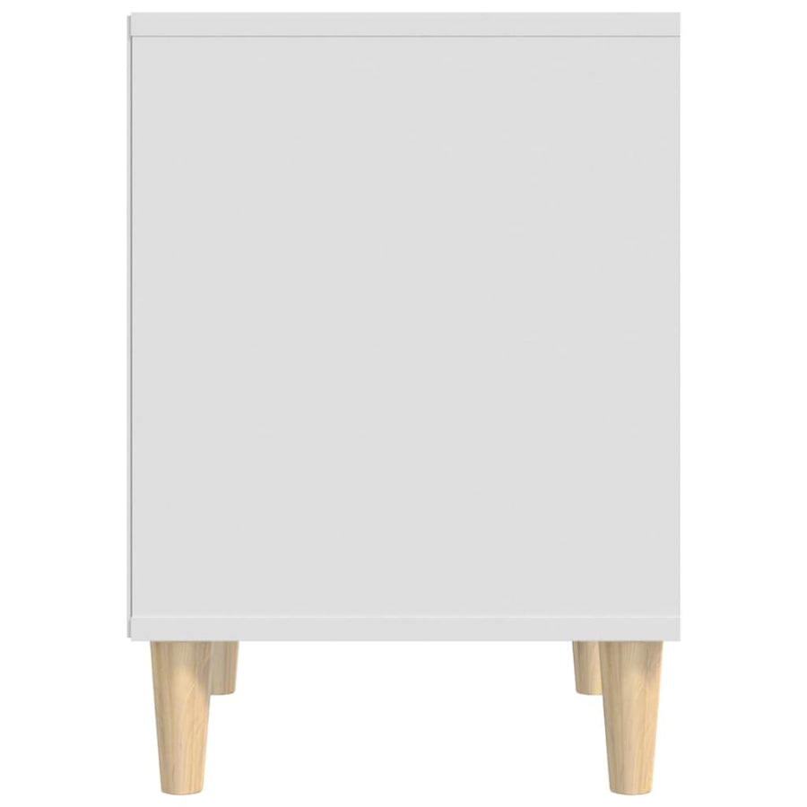 Nachtkastjes 2 St 40X35X50 Cm Wit