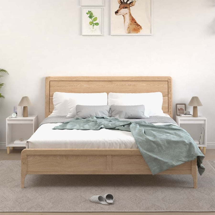 Nachtkastjes 2 St 40X35X50 Cm Wit