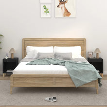 Nachtkastjes 2 St 40X35X50 Cm Zwart