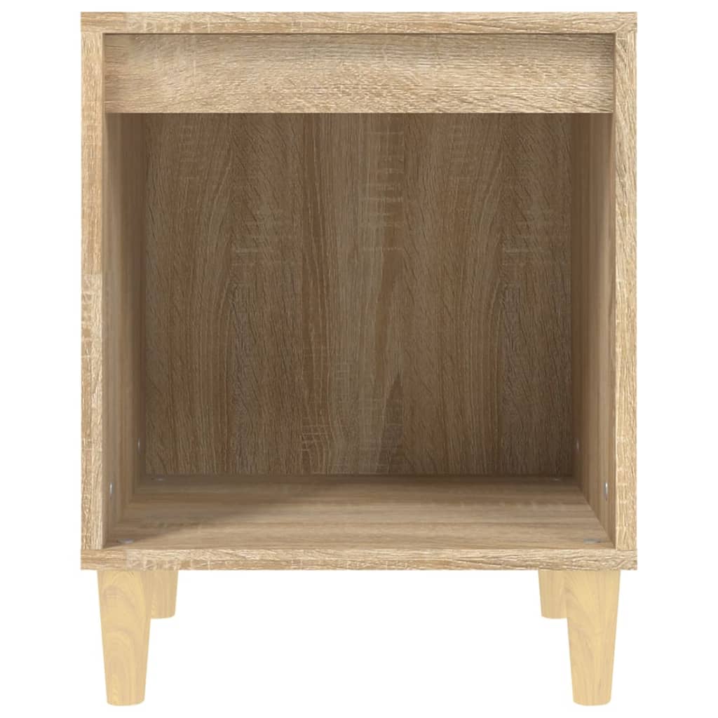 Nachtkastjes 2 St 40X35X50 Cm Sonoma Eikenkleurig