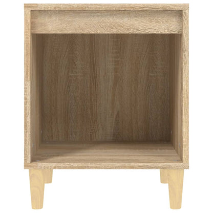 Nachtkastjes 2 St 40X35X50 Cm Sonoma Eikenkleurig