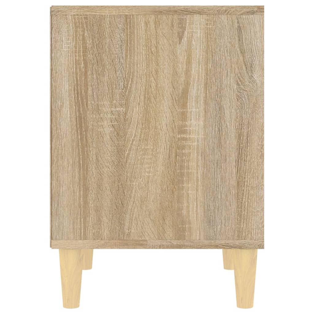 Nachtkastjes 2 St 40X35X50 Cm Sonoma Eikenkleurig