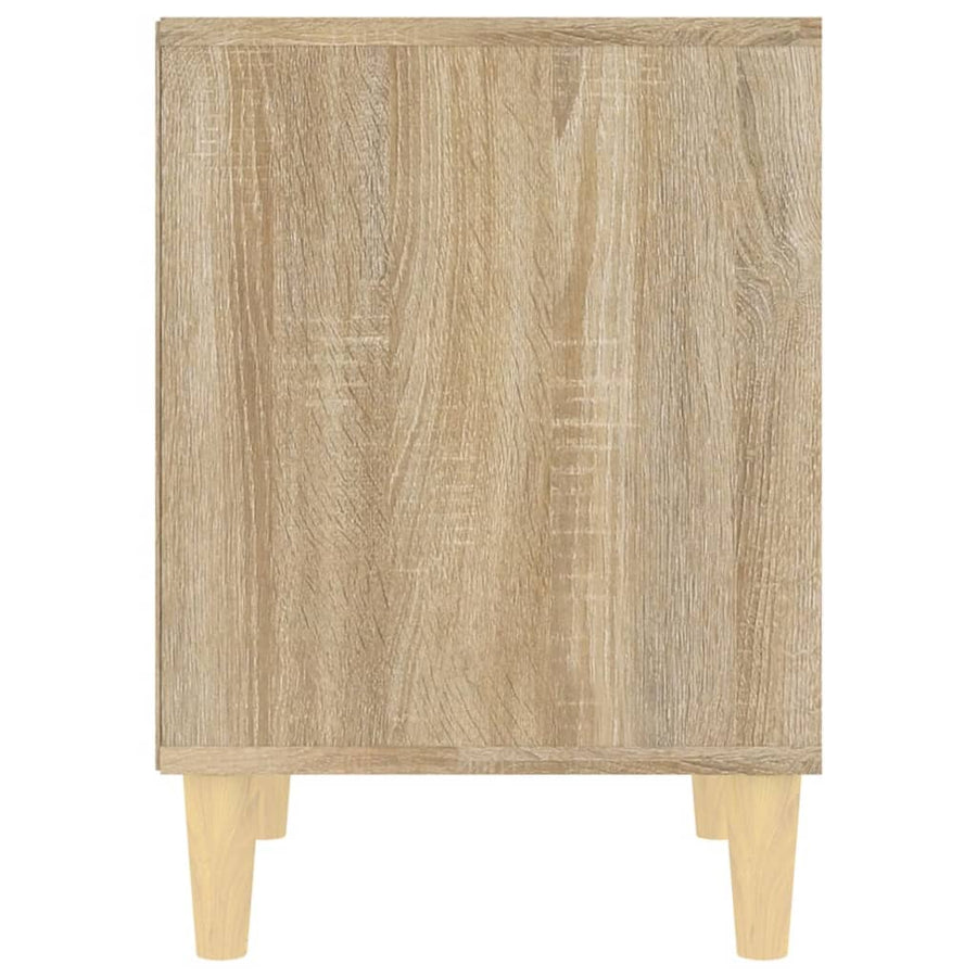 Nachtkastjes 2 St 40X35X50 Cm Sonoma Eikenkleurig