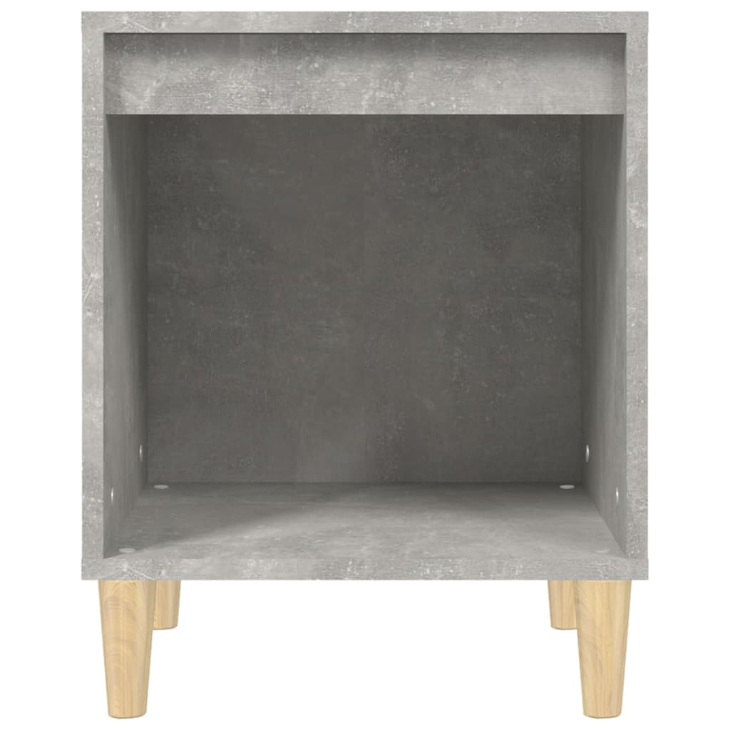 Nachtkastjes 2 St 40X35X50 Cm Betongrijs