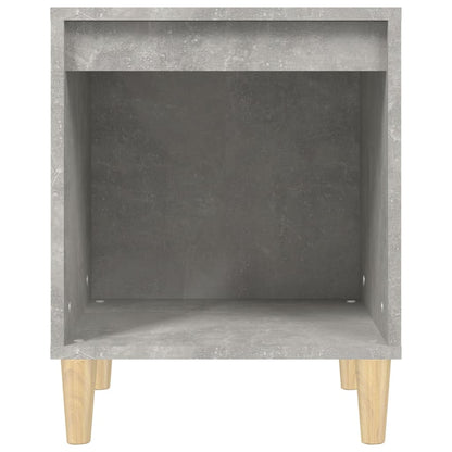 Nachtkastjes 2 St 40X35X50 Cm Betongrijs