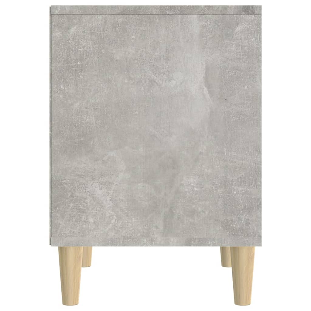 Nachtkastjes 2 St 40X35X50 Cm Betongrijs