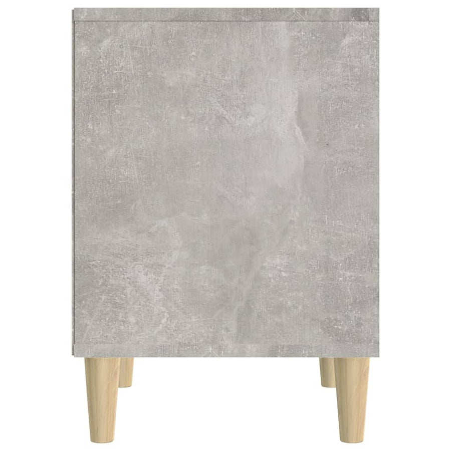 Nachtkastjes 2 St 40X35X50 Cm Betongrijs