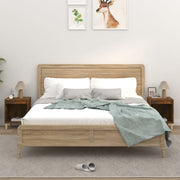 Bedside tables 2 pcs 40x35x50 cm smoked oak look