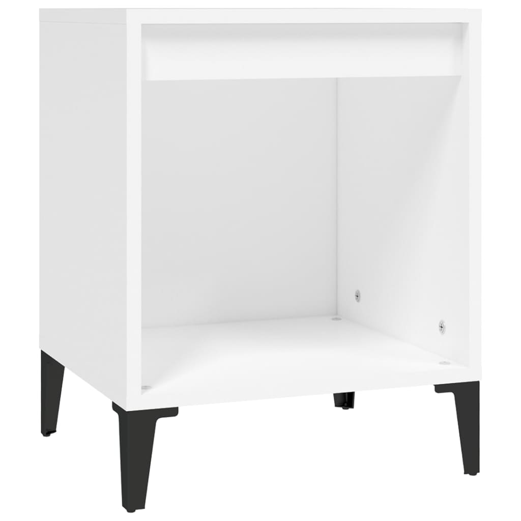 Nachtkastjes 2 St 40X35X50 Cm Wit