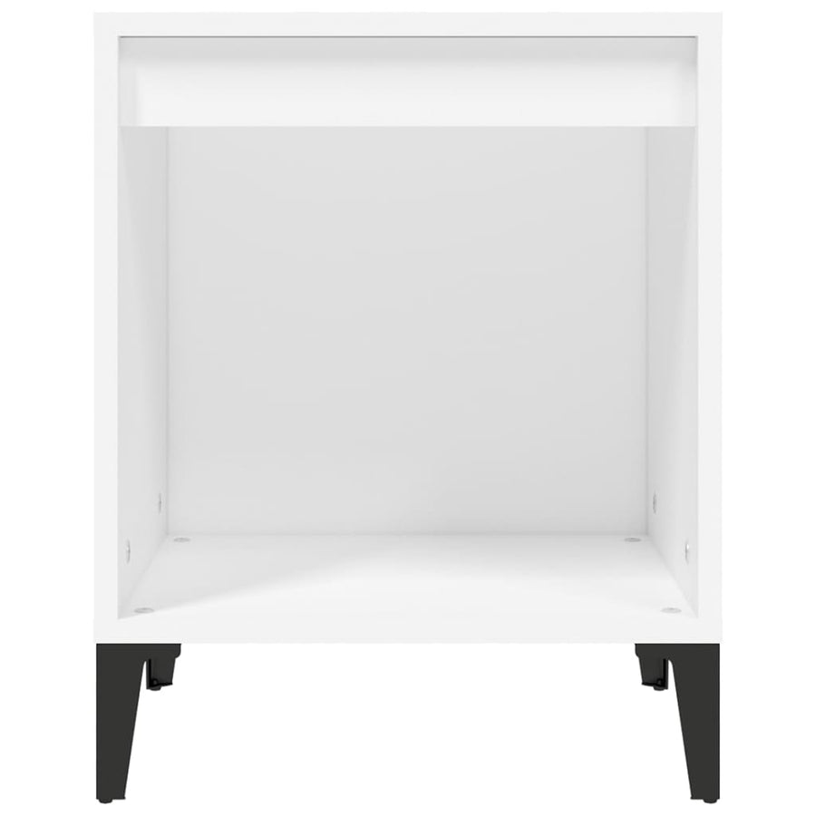Nachtkastjes 2 St 40X35X50 Cm Wit