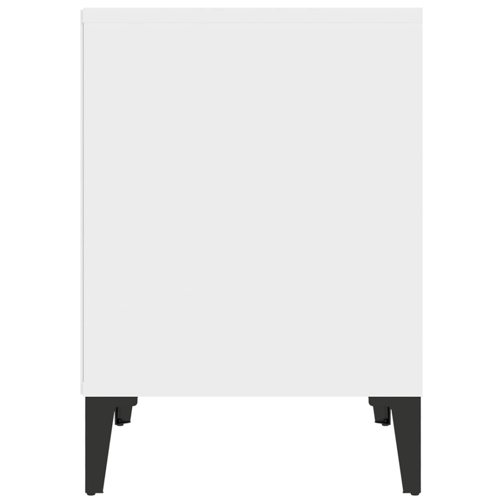 Nachtkastjes 2 St 40X35X50 Cm Wit