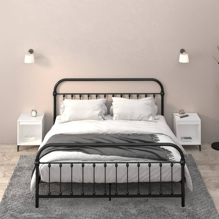 Nachtkastjes 2 St 40X35X50 Cm Wit