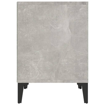 Nachtkastjes 2 St 40X35X50 Cm Betongrijs