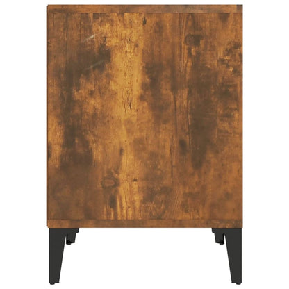 Nachtkastjes 2 St 40X35X50 Cm Gerookt Eikenkleurig