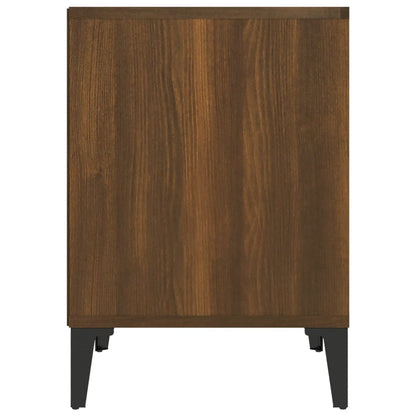 Nachtkastjes 2 st 40x35x50 cm bruin eikenkleur