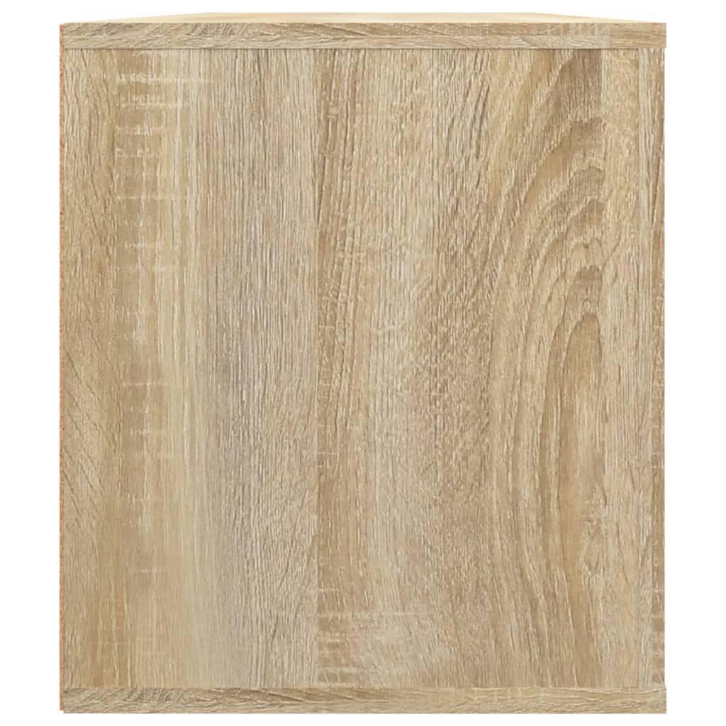 Tv-Meubel 00X35X40 Cm Bewerkt Hout Kleurig Sonoma eiken