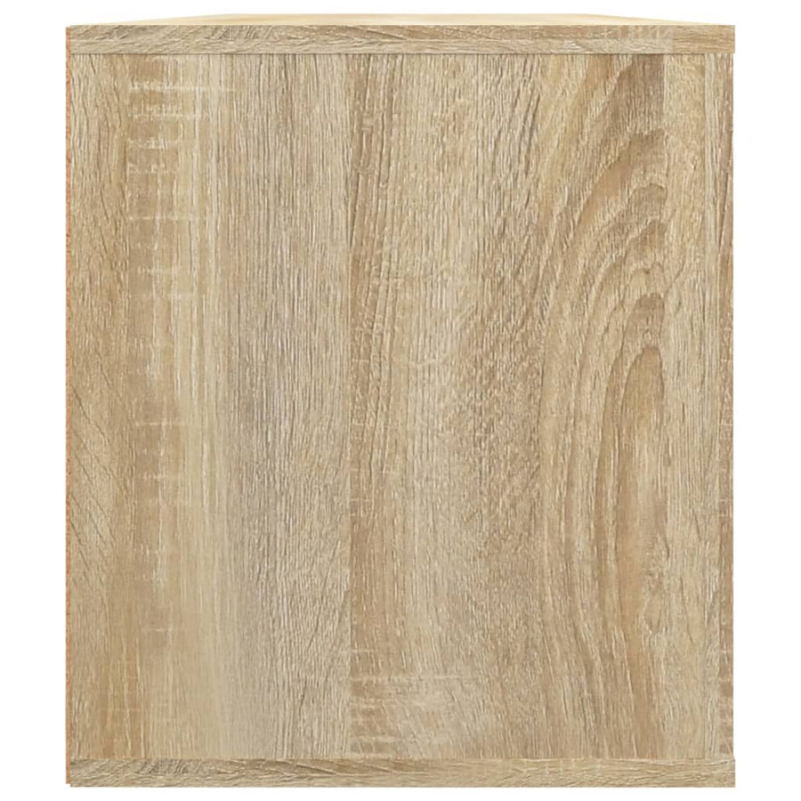 Tv-Meubel 00X35X40 Cm Bewerkt Hout Kleurig Sonoma eiken