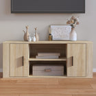 Tv-meubel 100x35x40 cm bewerkt hout sonoma eiken