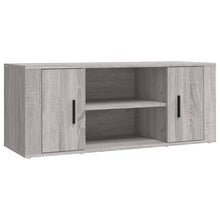 Tv-Meubel 00X35X40 Cm Bewerkt Hout Eikenkleurig Grijs sonoma