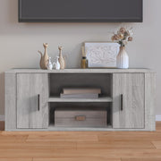 Tv-meubel 100x35x40 cm grijs