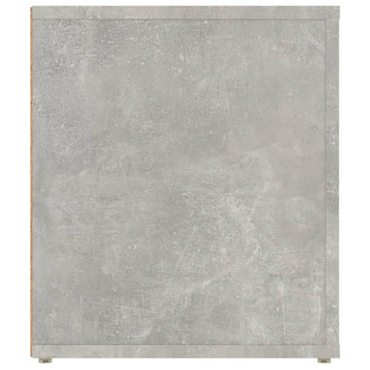 Tv-Meubel 00X35X40 Cm Bewerkt Hout Betongrijs