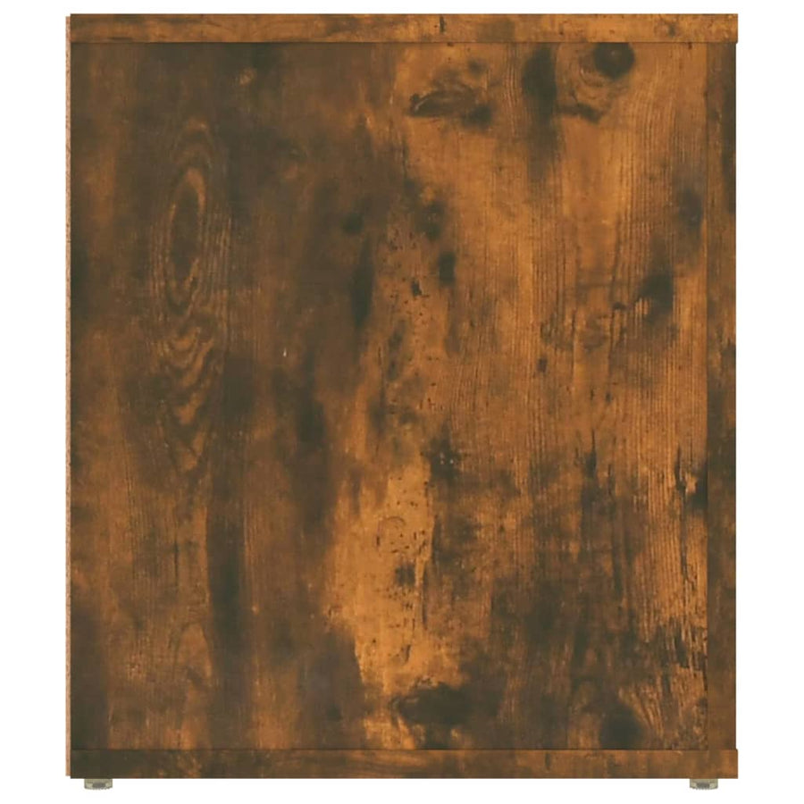 Tv-Meubel 00X35X40 Cm Bewerkt Hout Kleurig Gerookt eiken