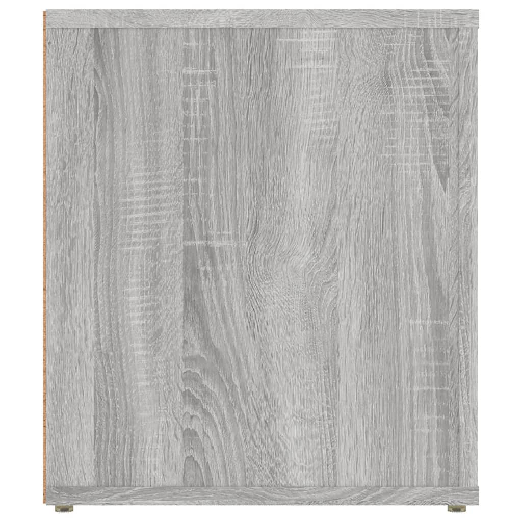 Tv-Meubel 00X35X40 Cm Bewerkt Hout Eikenkleurig Grijs sonoma