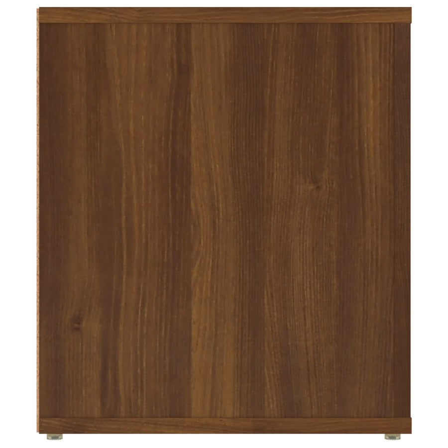 Tv-Meubel 00X35X40 Cm Bewerkt Hout Bruin Eikenkleur Bruineiken
