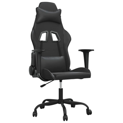 Gamestoel kunstleer zwart 1 Zwart