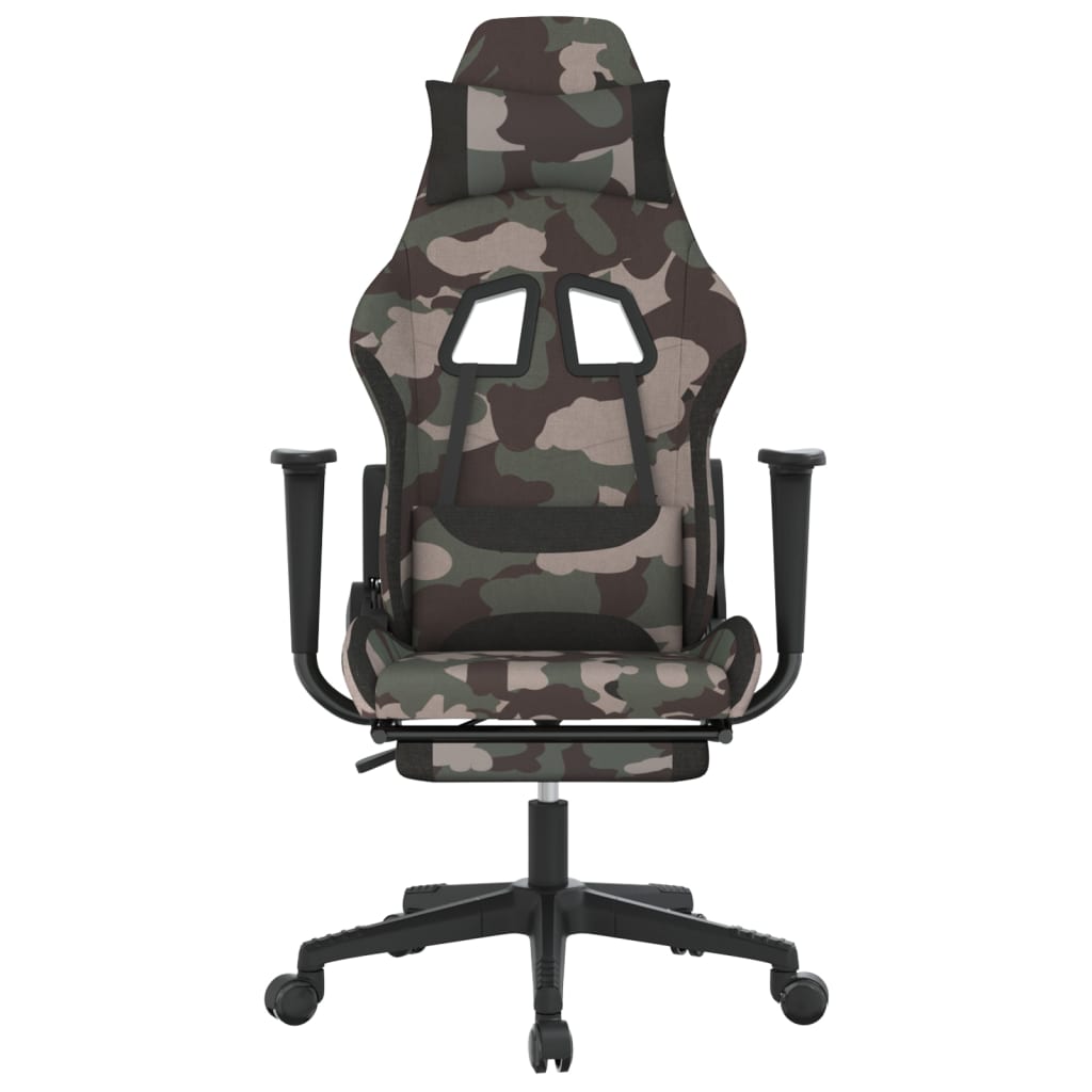 Gamestoel Stof Camouflage en zwart