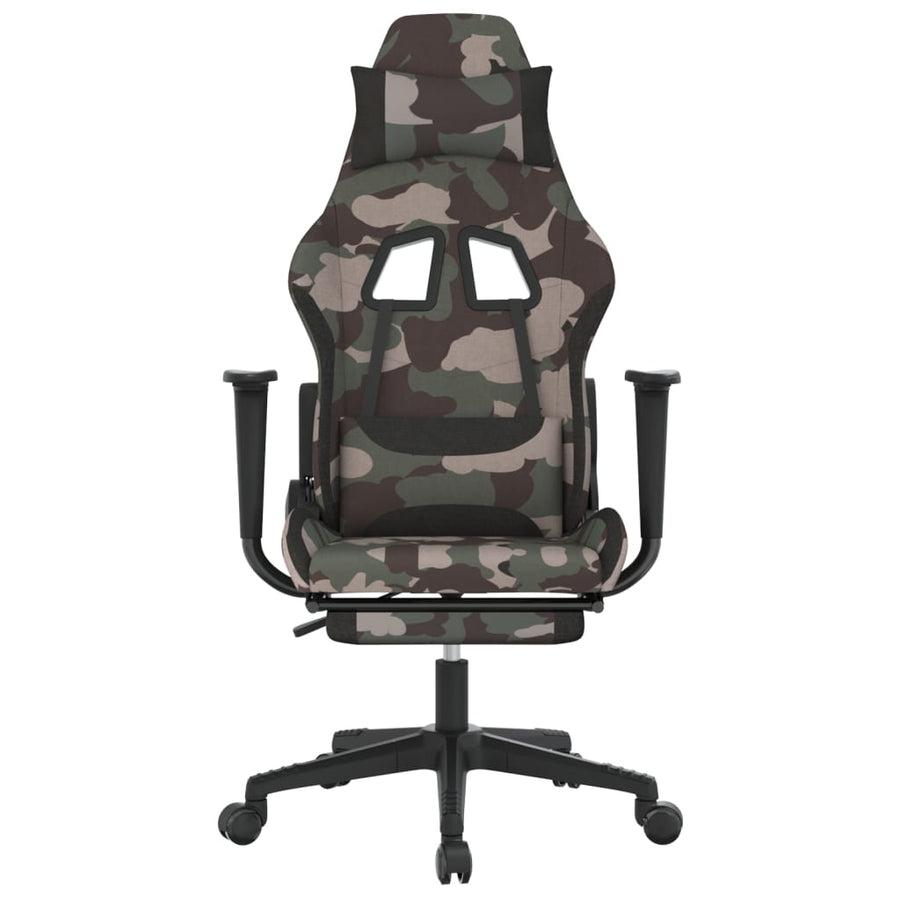 Gamestoel Stof Camouflage en zwart