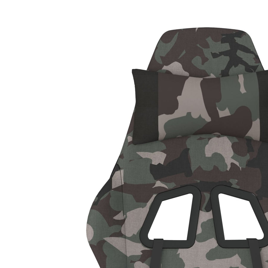 Gamestoel Stof Camouflage en zwart