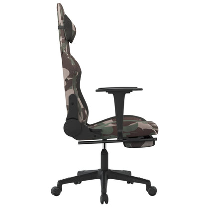 Gamestoel Stof Camouflage en zwart