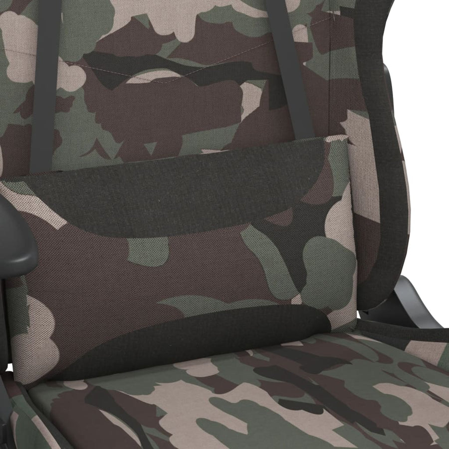 Gamestoel Stof Camouflage en zwart