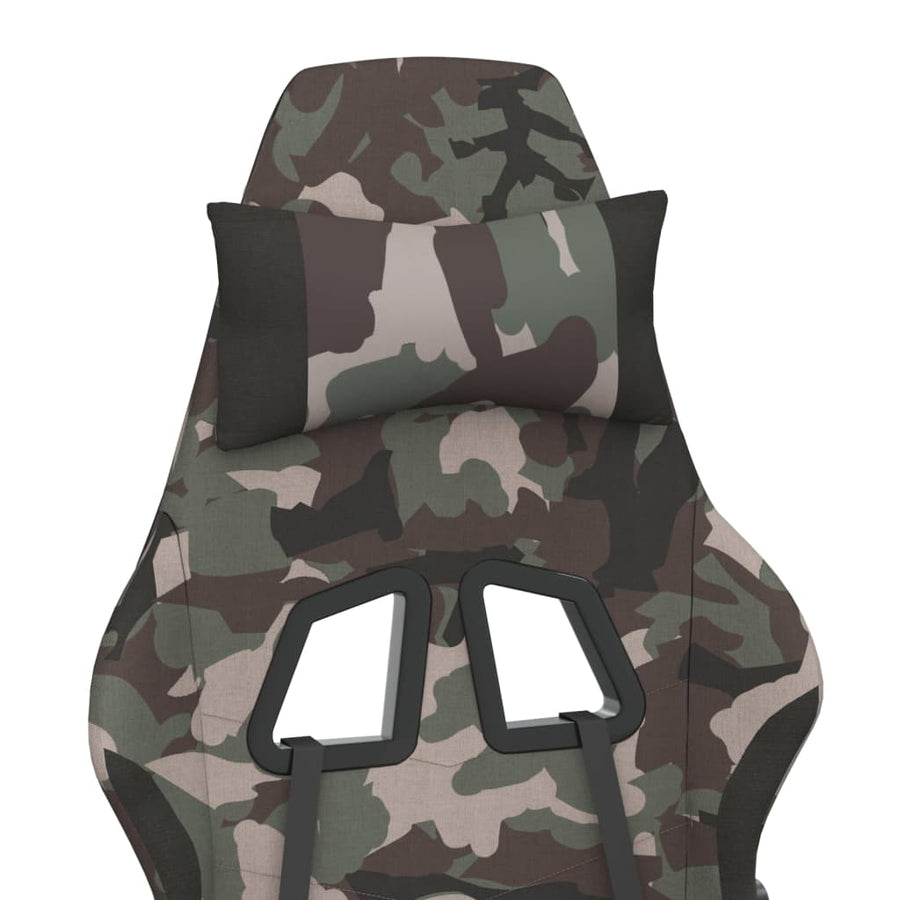 Gamestoel Stof Camouflage en zwart