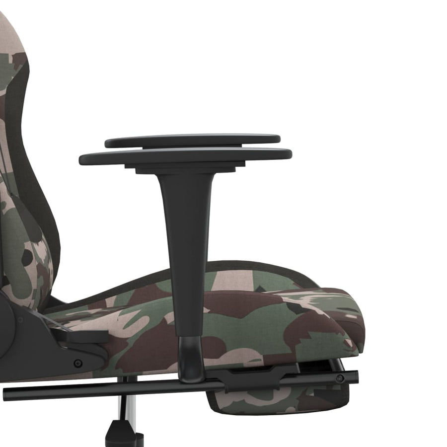 Gamestoel Stof Camouflage en zwart