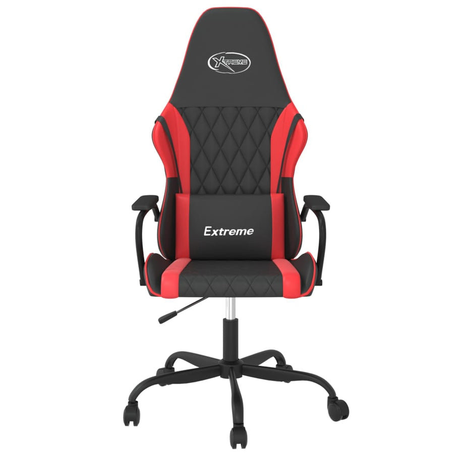 Gamestoel Kunstleer Zwart En Rood