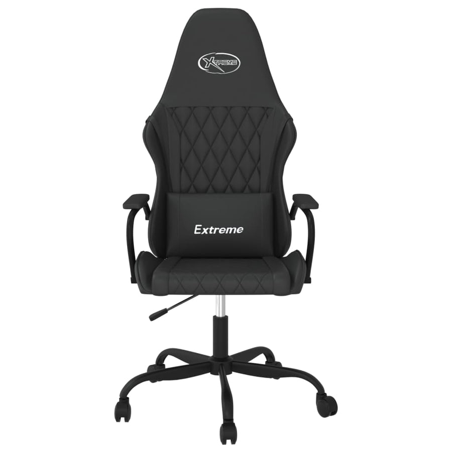 Gamestoel Kunstleer Zwart