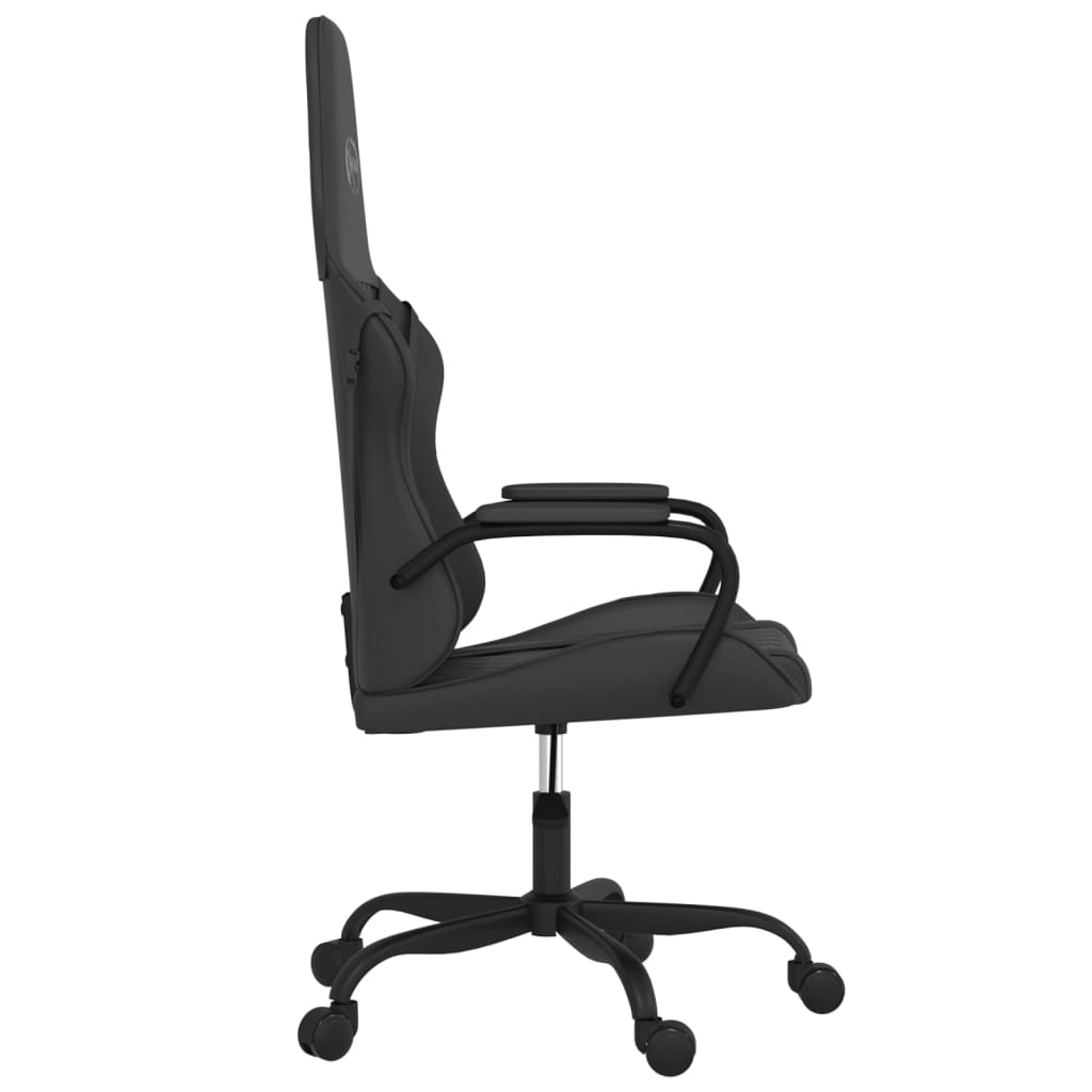 Gamestoel Kunstleer Zwart