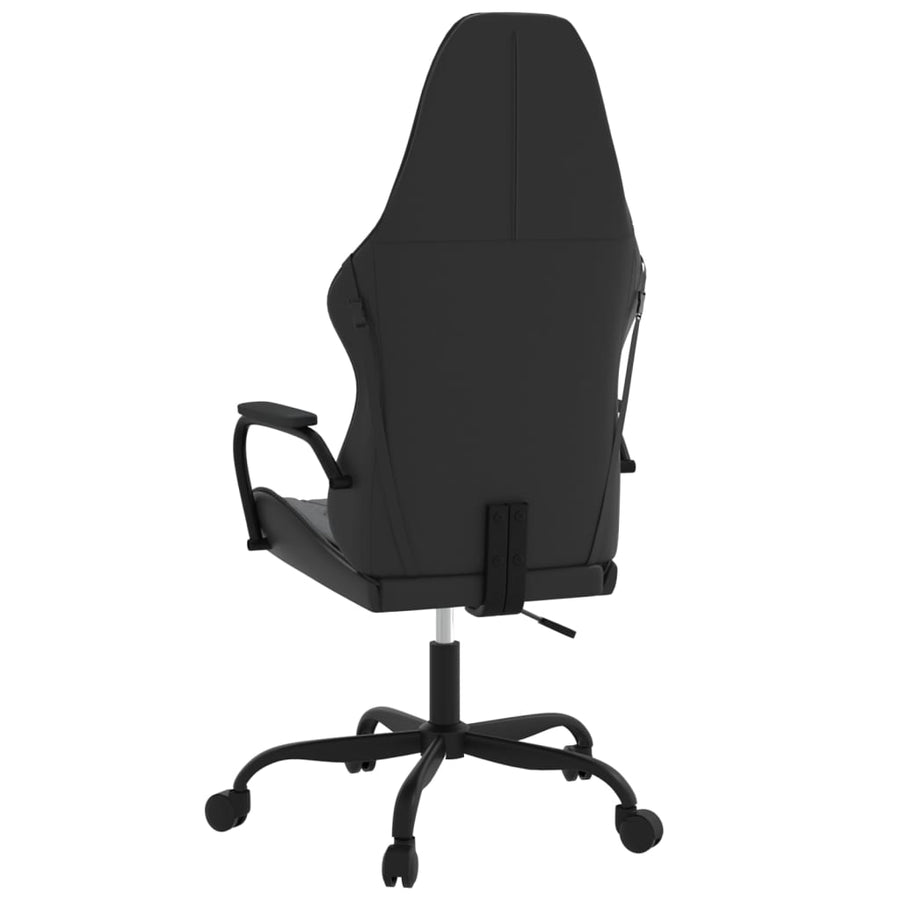 Gamestoel Kunstleer Zwart